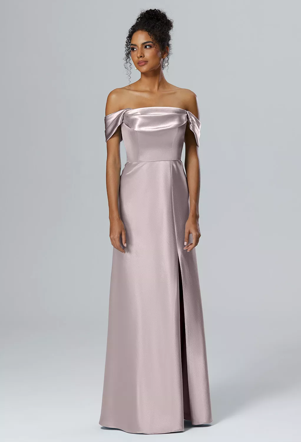 AW Laurinda Taupe  Convertibile Bridesmaid Dresses